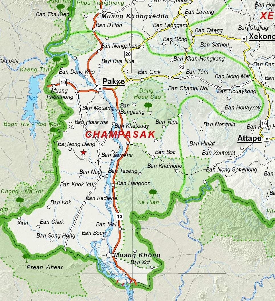 Harta champasak laos