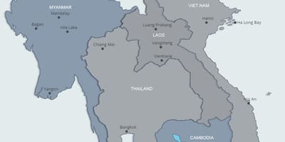 Harta din nordul laos